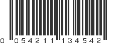 UPC 054211134542