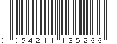 UPC 054211135266