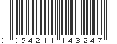 UPC 054211143247