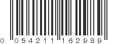 UPC 054211162989