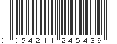 UPC 054211245439