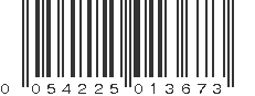 UPC 054225013673