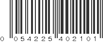 UPC 054225402101