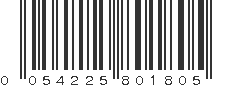 UPC 054225801805