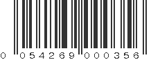 UPC 054269000356