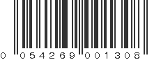 UPC 054269001308