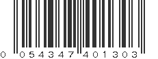 UPC 054347401303