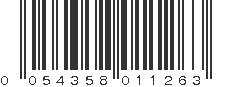 UPC 054358011263