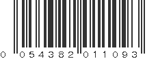 UPC 054382011093