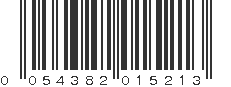 UPC 054382015213