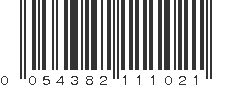 UPC 054382111021