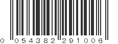 UPC 054382291006