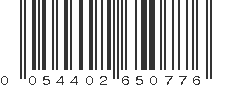 UPC 054402650776