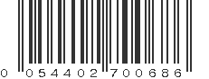 UPC 054402700686