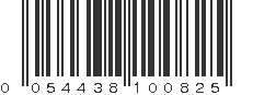 UPC 054438100825