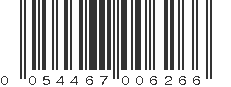 UPC 054467006266