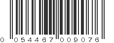 UPC 054467009076