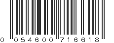 UPC 054600716618