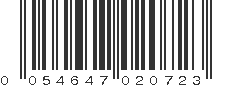 UPC 054647020723