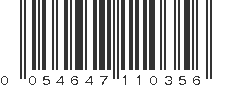 UPC 054647110356