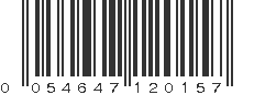 UPC 054647120157