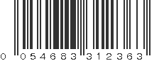 UPC 054683312363