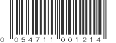 UPC 054711001214