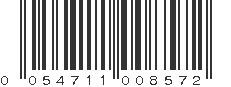 UPC 054711008572