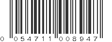 UPC 054711008947