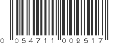 UPC 054711009517