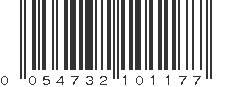 UPC 054732101177