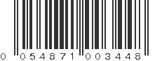 UPC 054871003448