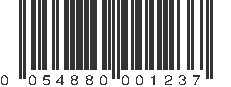 UPC 054880001237