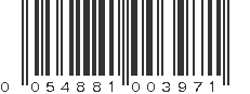 UPC 054881003971