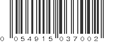 UPC 054915037002