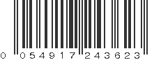 UPC 054917243623