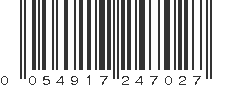 UPC 054917247027