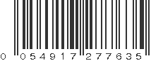 UPC 054917277635