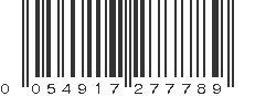 UPC 054917277789