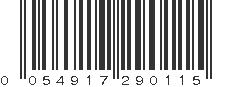 UPC 054917290115