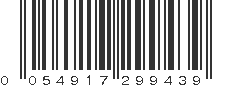 UPC 054917299439