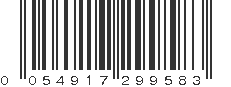 UPC 054917299583