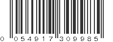 UPC 054917309985