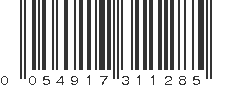 UPC 054917311285