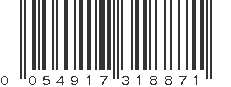 UPC 054917318871