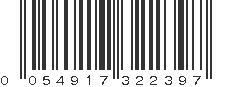 UPC 054917322397