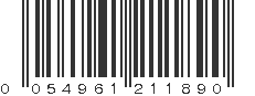 UPC 054961211890