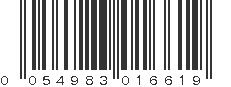 UPC 054983016619