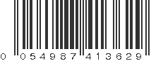 UPC 054987413629