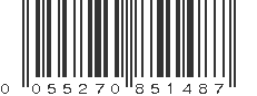 UPC 055270851487